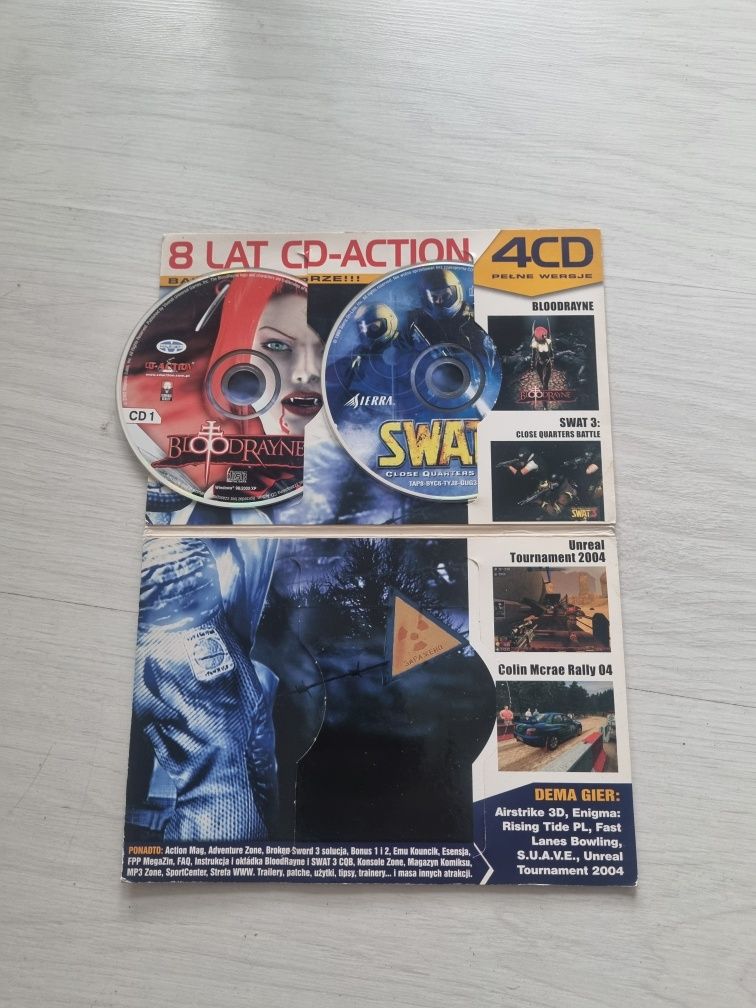 Gra komputerowa Bloodrayne i SWAT oryginalne3