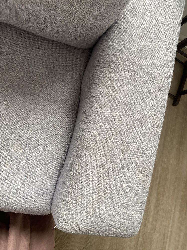 Sofá New Chic (OK SOFAS) 3 lugares cinza