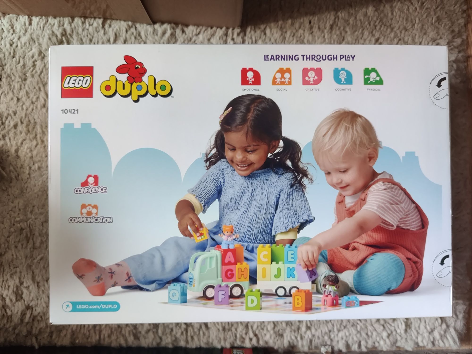 Lego Duplo 10421 Ciężarówka z alfabetem