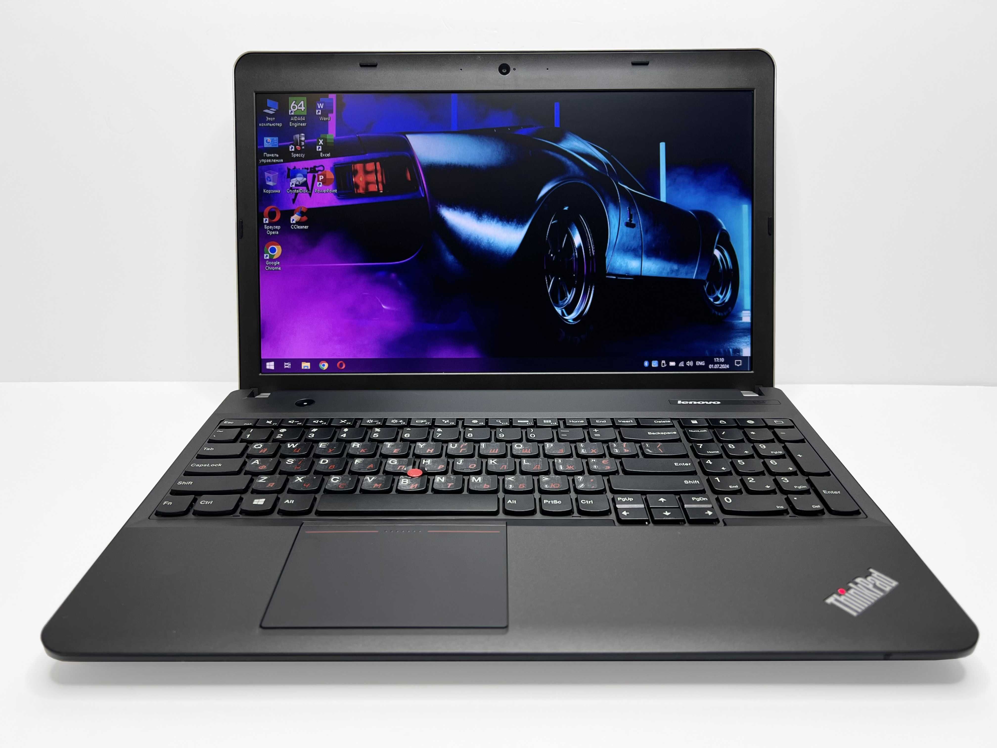 Ноутбук Lenovo ThinkPad E550, i3-4005U, 8Gb, SSD 128, FHD IPS, АКБ 4г.