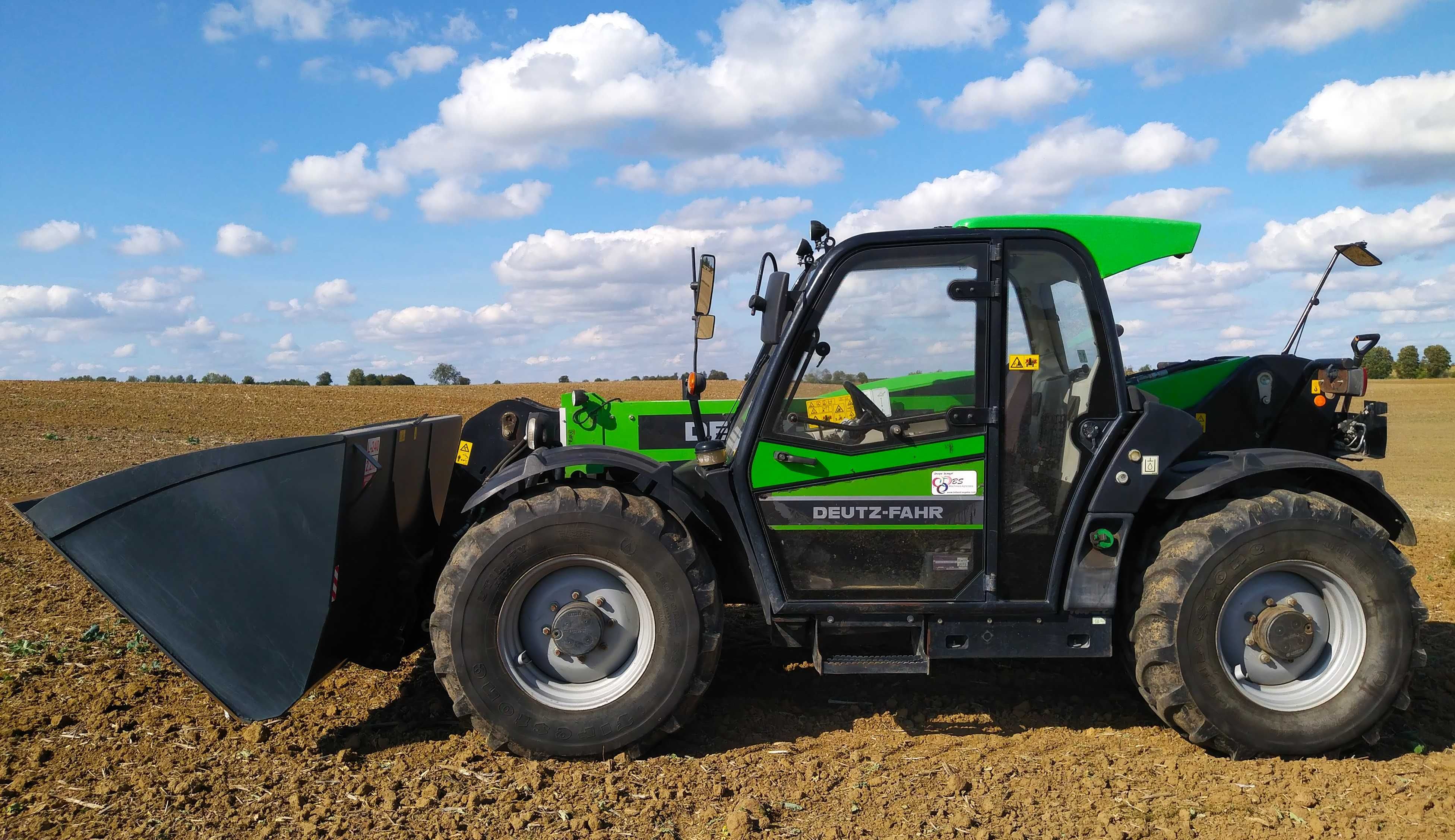 Ładowarka teleskopowa Deutz Fahr Agrovector 37.7 CAT TH Manitou JCB