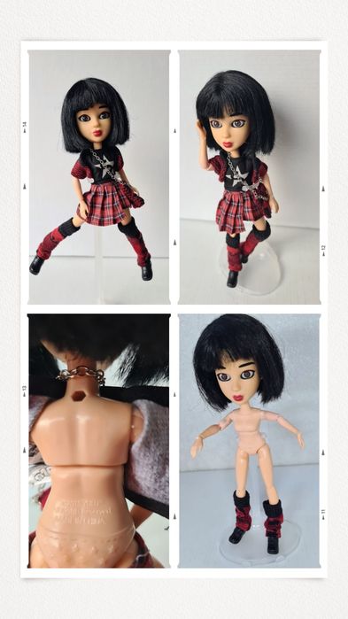 Лялька шарнірна принцеса Дісней Анна  леді Баг  Hairdorables  SnapStar