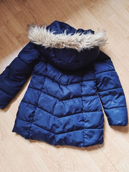 Zimowa kurtka dla dziewczynki h&m 122 wymiary