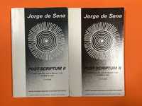 Post-Scriptum I + II (Dois volumes) - Jorge de Sena