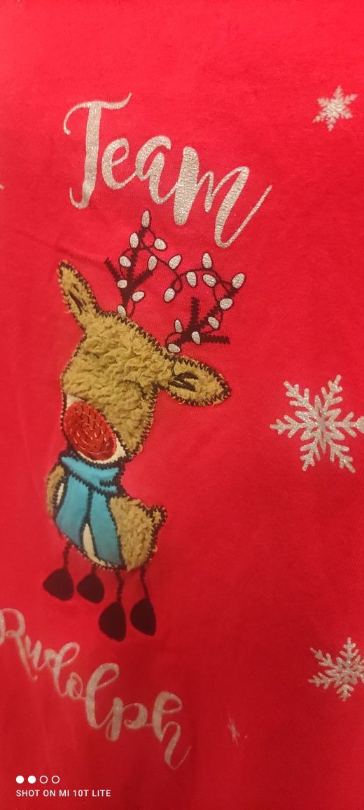 Tisxert z Rudolfem w klimacie świątecznym