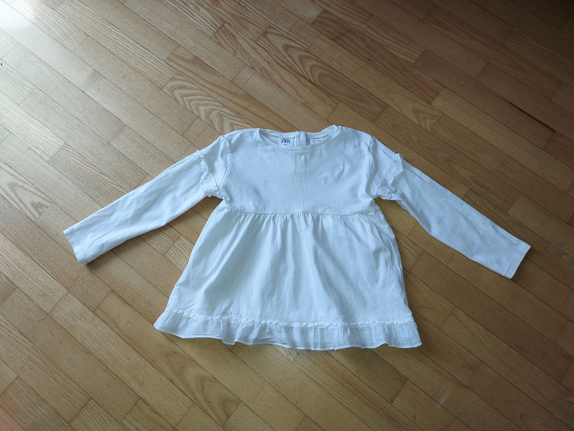 NOWA 110 ZARA biała koszulka bluzeczka