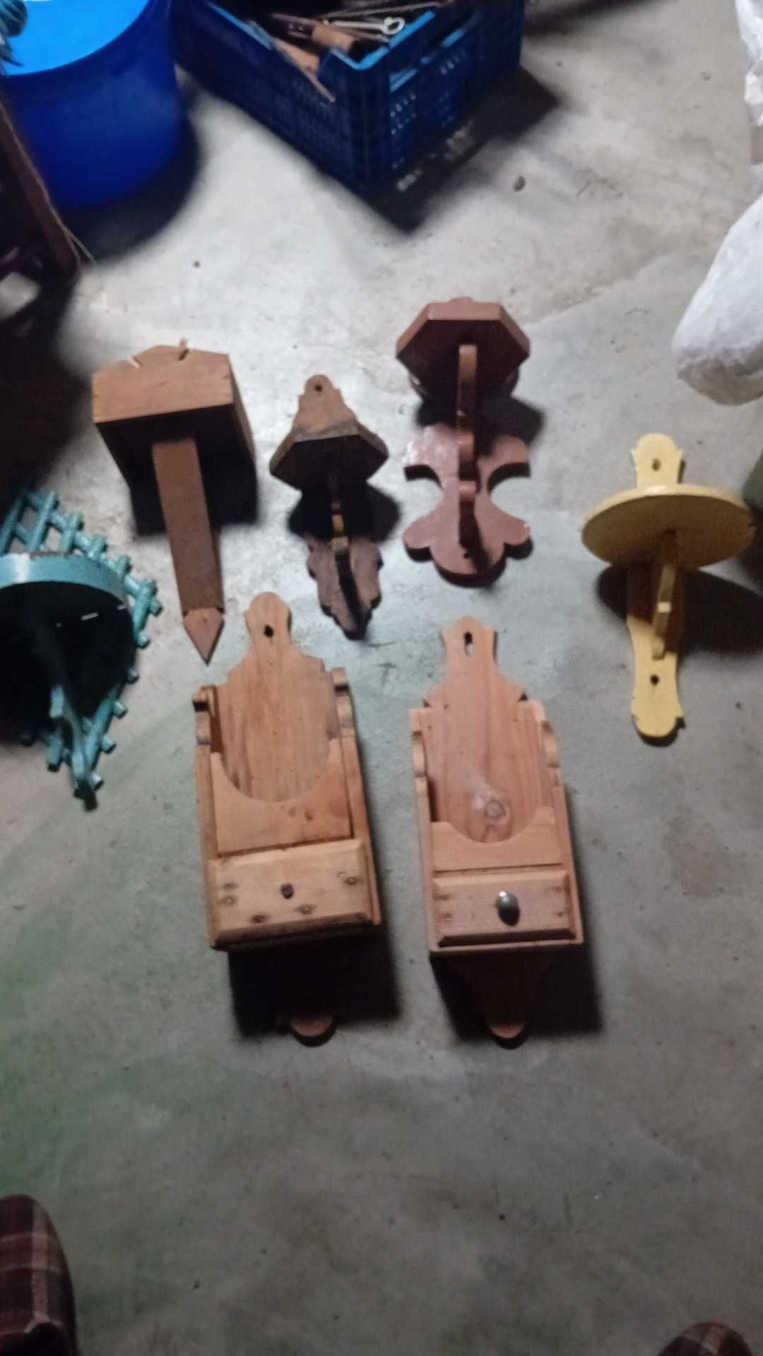 Copeiras e caixas de almofariz