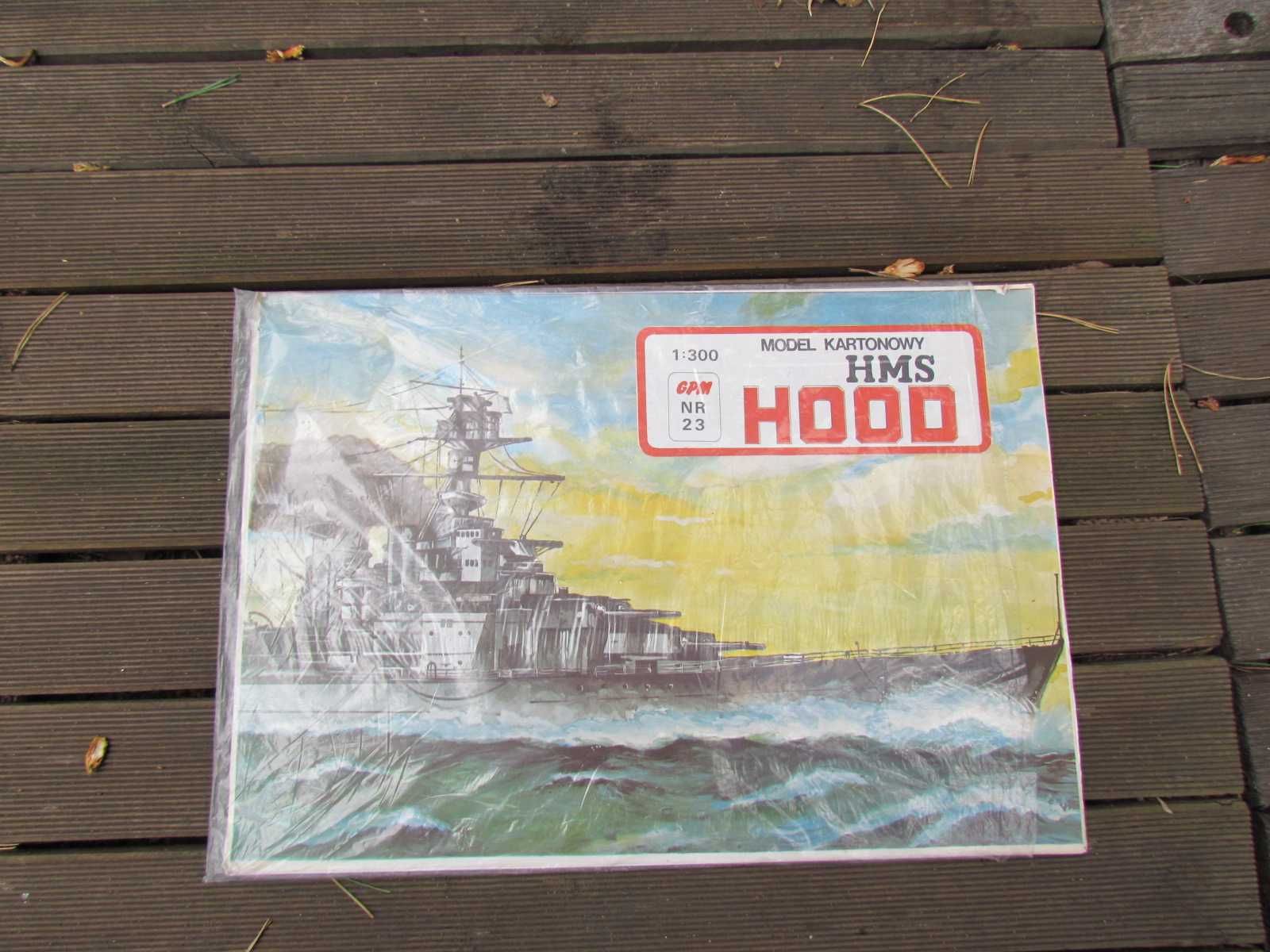 Model kartonowy Gpm HMS Hood