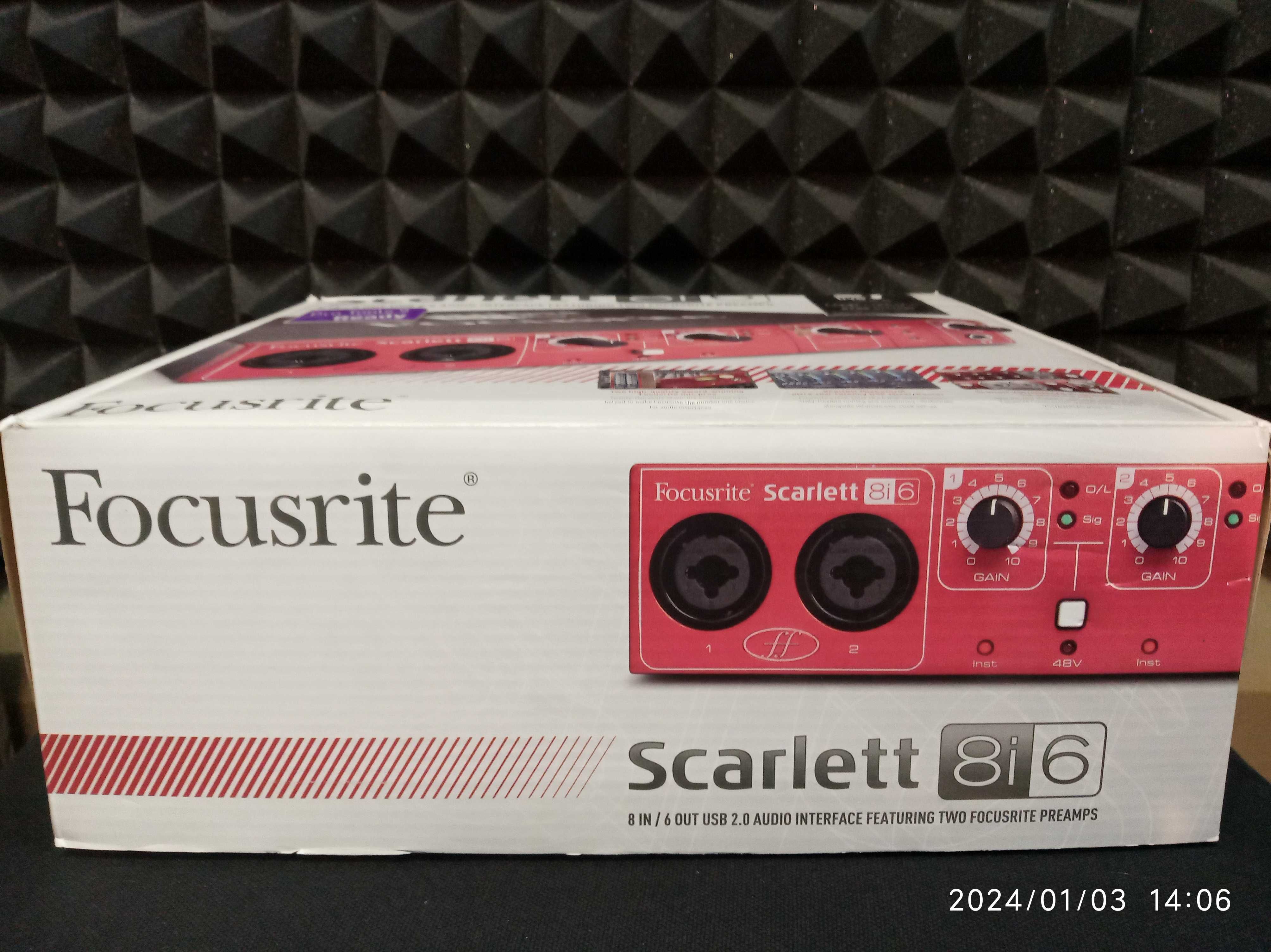 Interfejs USB Focusrite Scarlett 8i6 (1st gen)