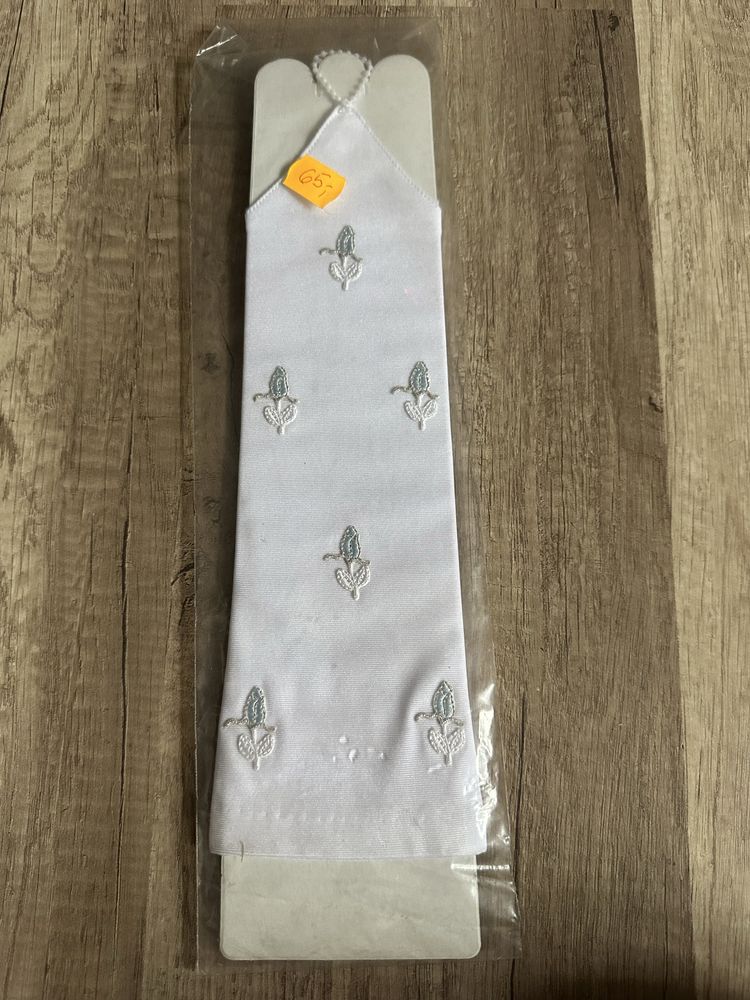Rękawiczki ślubne długie