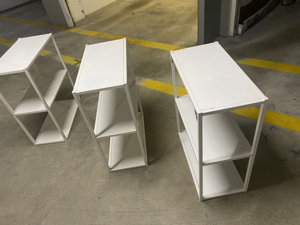 Prateleiras de metal IKEA ENHET Branco