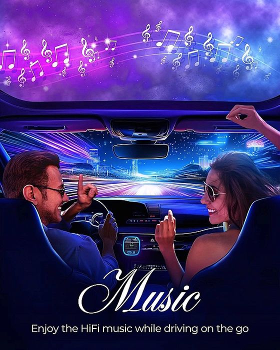 Transmiter FM Bluetooth 2xUSB microSD ładowarka LCD mikrofon, MP3, kar