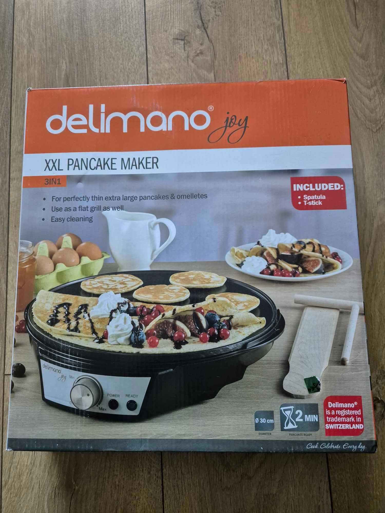 Naleśnikarka Delimano Joy XXL 3w1