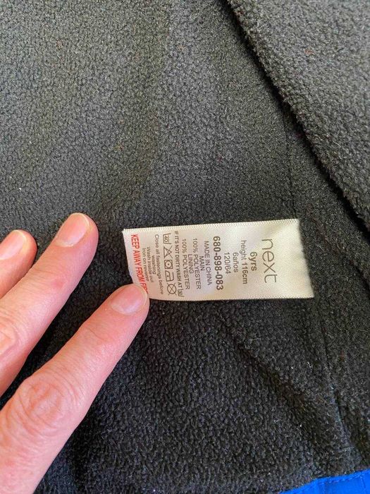 Куртка осіння на флісі Next (Британія), 6 років, 116 см