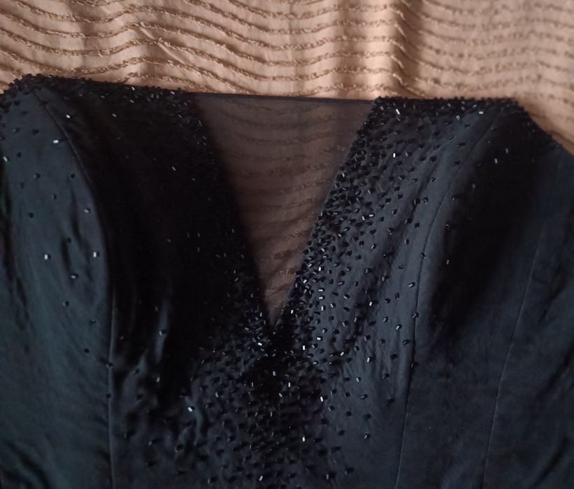 Корсет чорний вечірній 48-50р