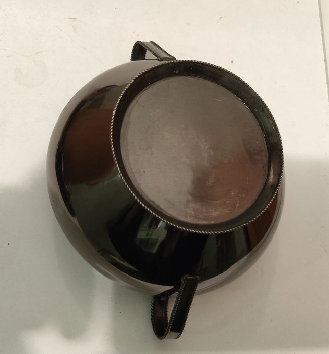 Посеребренная сахарница