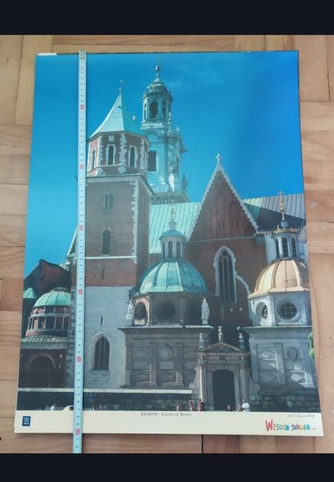 Wesoła Szkoła - zestaw 6szt dwustronnych obrazków/pomocy dydaktycznych