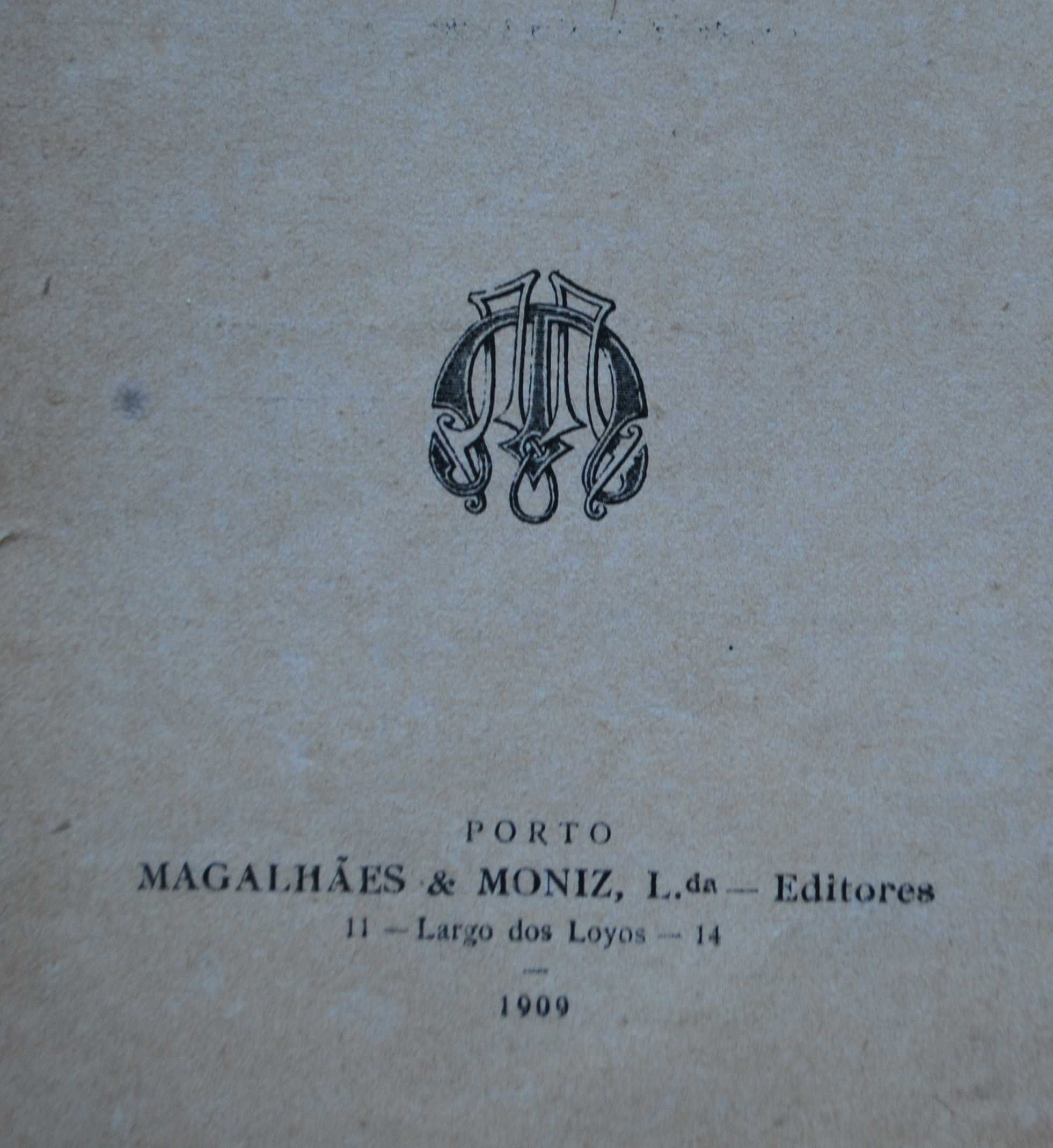 O Azebre de Henrique Lopes de Mendonça - 1. Edição ano 1909