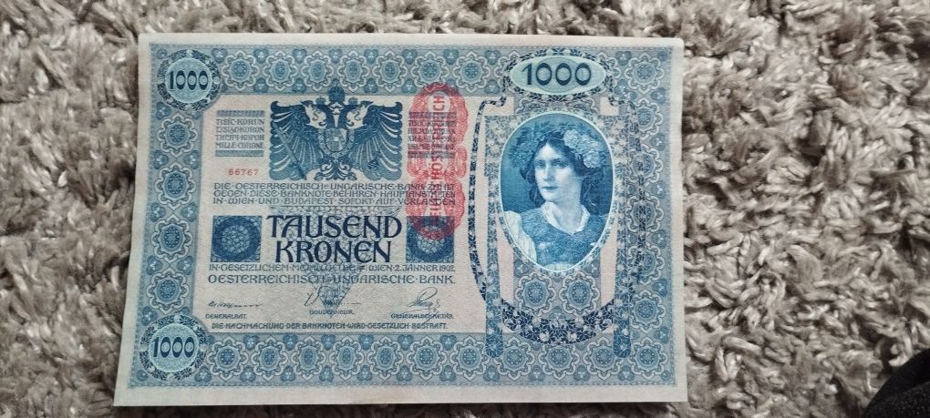 Австро-Угорщина  банкноти