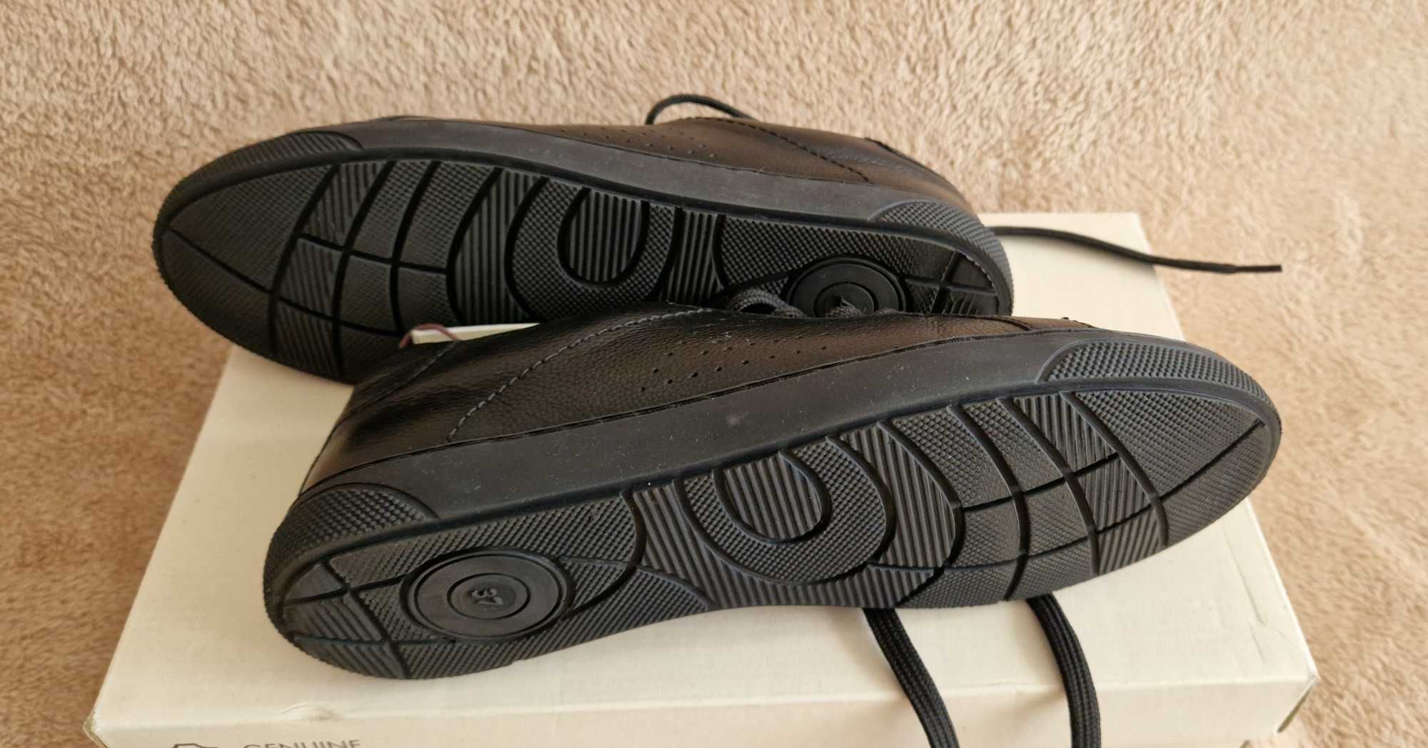 Sneakersy damskie skóra licowa, Lasocki, czarne, rozm. 37, GWARANCJA !
