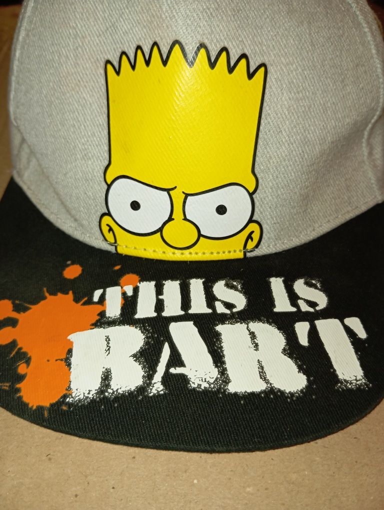 Czapka z daszkiem ,, Bart Simpson " - bejsbolówka unisex