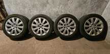 Oryginalne felgi koła aluminiowe VW 205/55/R16 zimowe 6,5mm 5x112