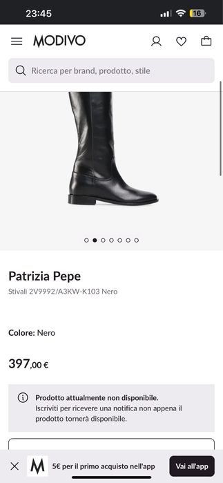 Чоботи Ботфорди Patrizia Pepe