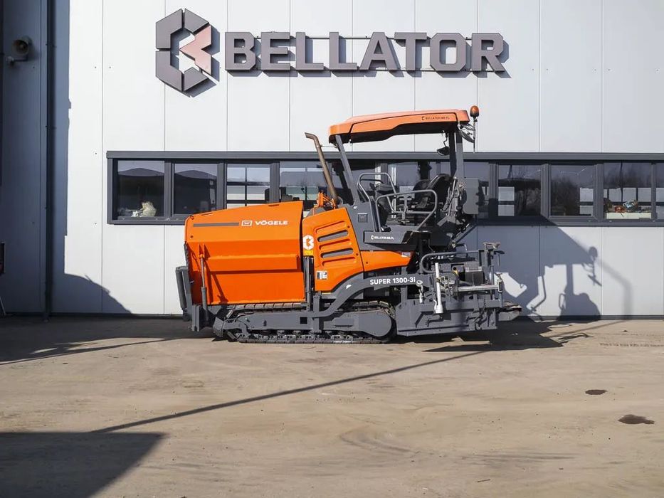 Vogele SUPER 1300-3i  Układarka asfaltu, gąsienica, niski przebieg, młoda, odnowiona, TESAB