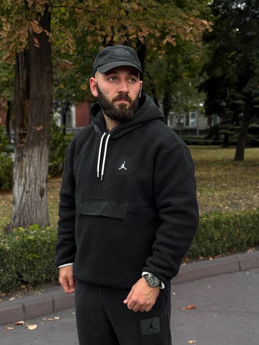 ОРИГІНАЛ‼️Худі шерпа Джордан тепла air jordan sherpa original