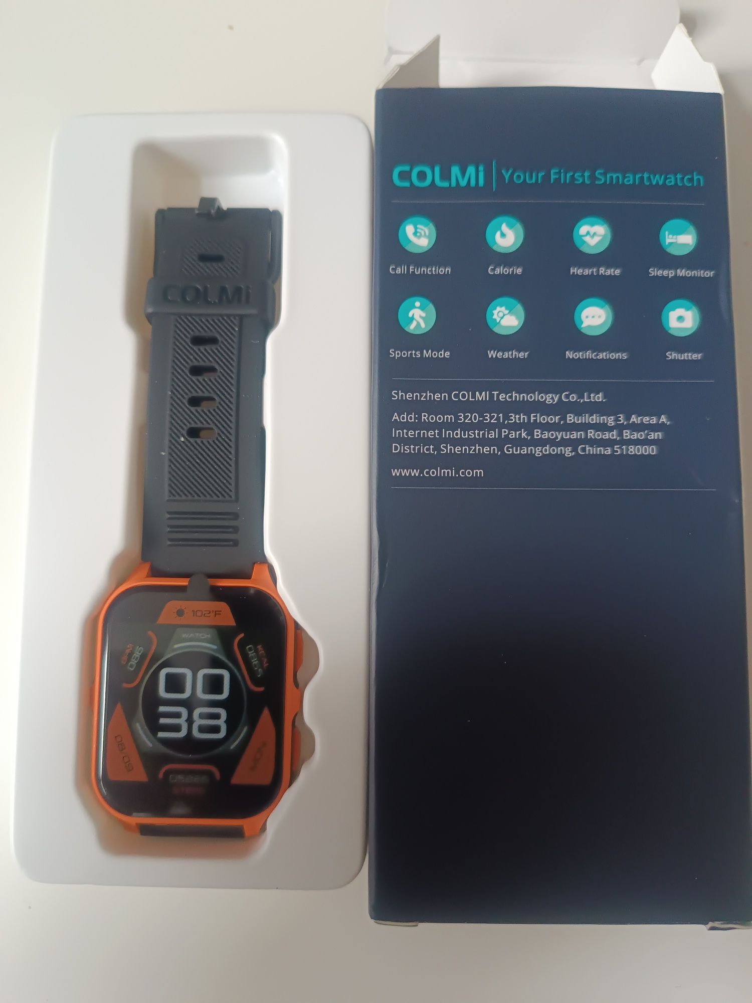 Smartwatch COLMI P73. Zegarek