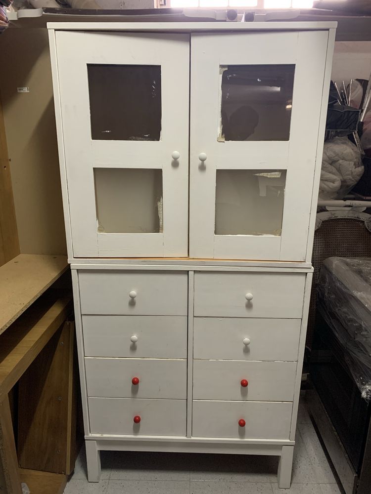 2 modulos de movel com gavetas - IKEA comjunto extra de puxaoores