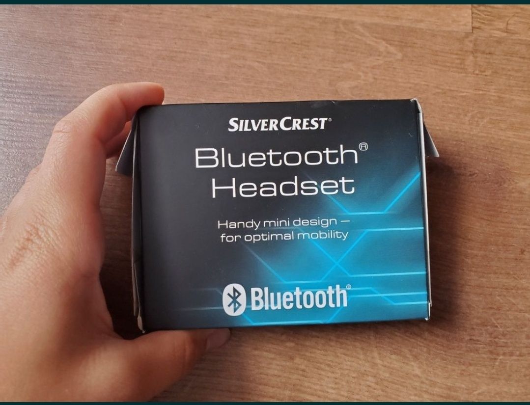 SilverCrest Bluetooth Headset, zestaw słuchawkowy