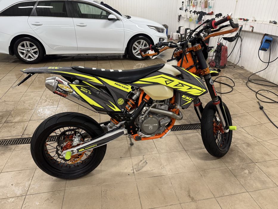 Ktm exc 450 sixdays supermoto smr