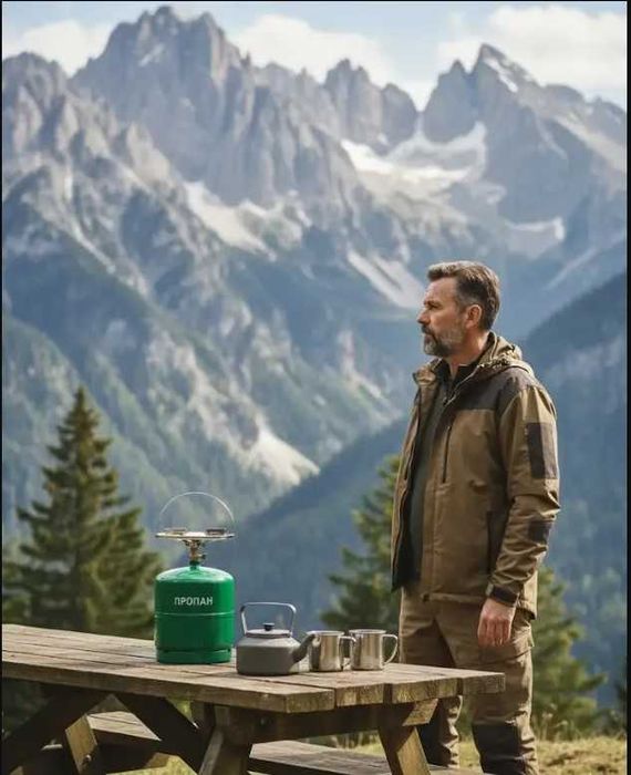 Газовий комплект 8 л — для природи та подорожей