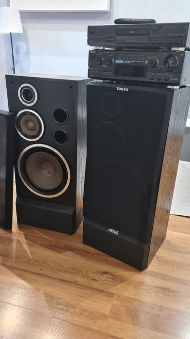 Głośniki Altus300 amplituner/wzmacniac technicsz +cd
