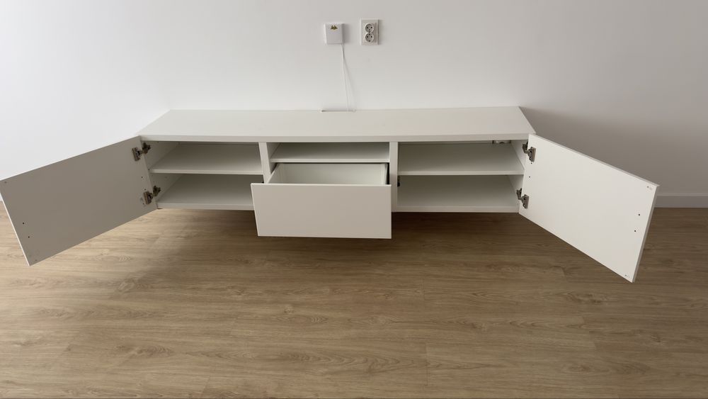 Móvel TV branco BESTÅ IKEA