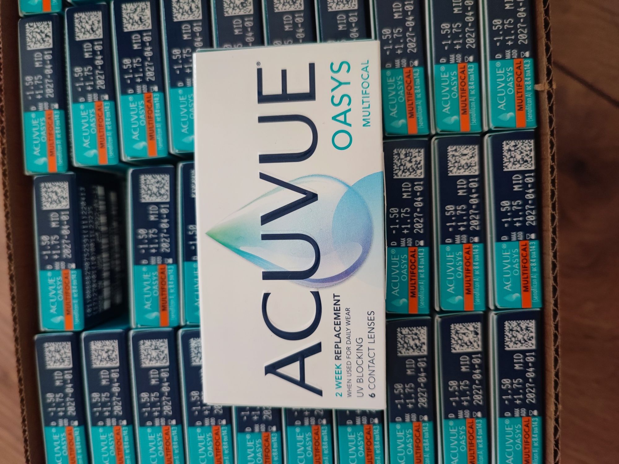 Soczewki Acuvue Oasys Multifocal (-1,50,+1,75 MID)