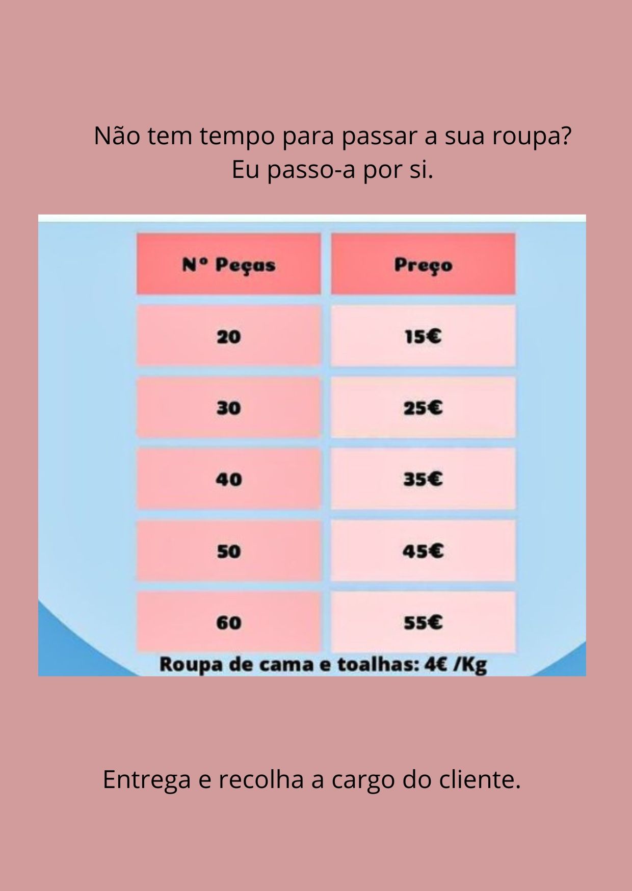 Passo roupa a ferro