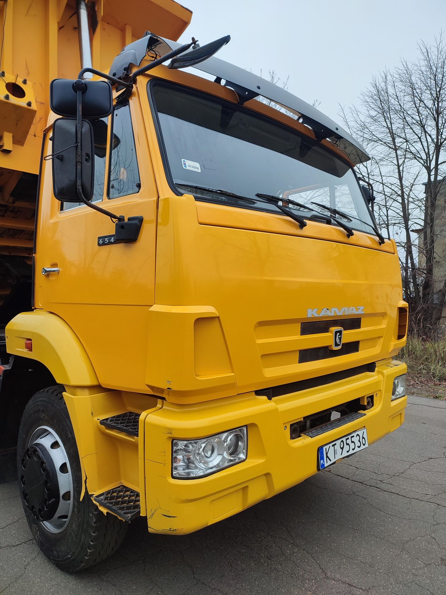 Kamaz 6540 8x4 wywrotka 2011 r przebieg 68000 km bdb stan kiper