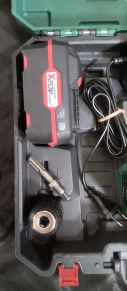 Martelo perfurador a bateria 20V Parkside