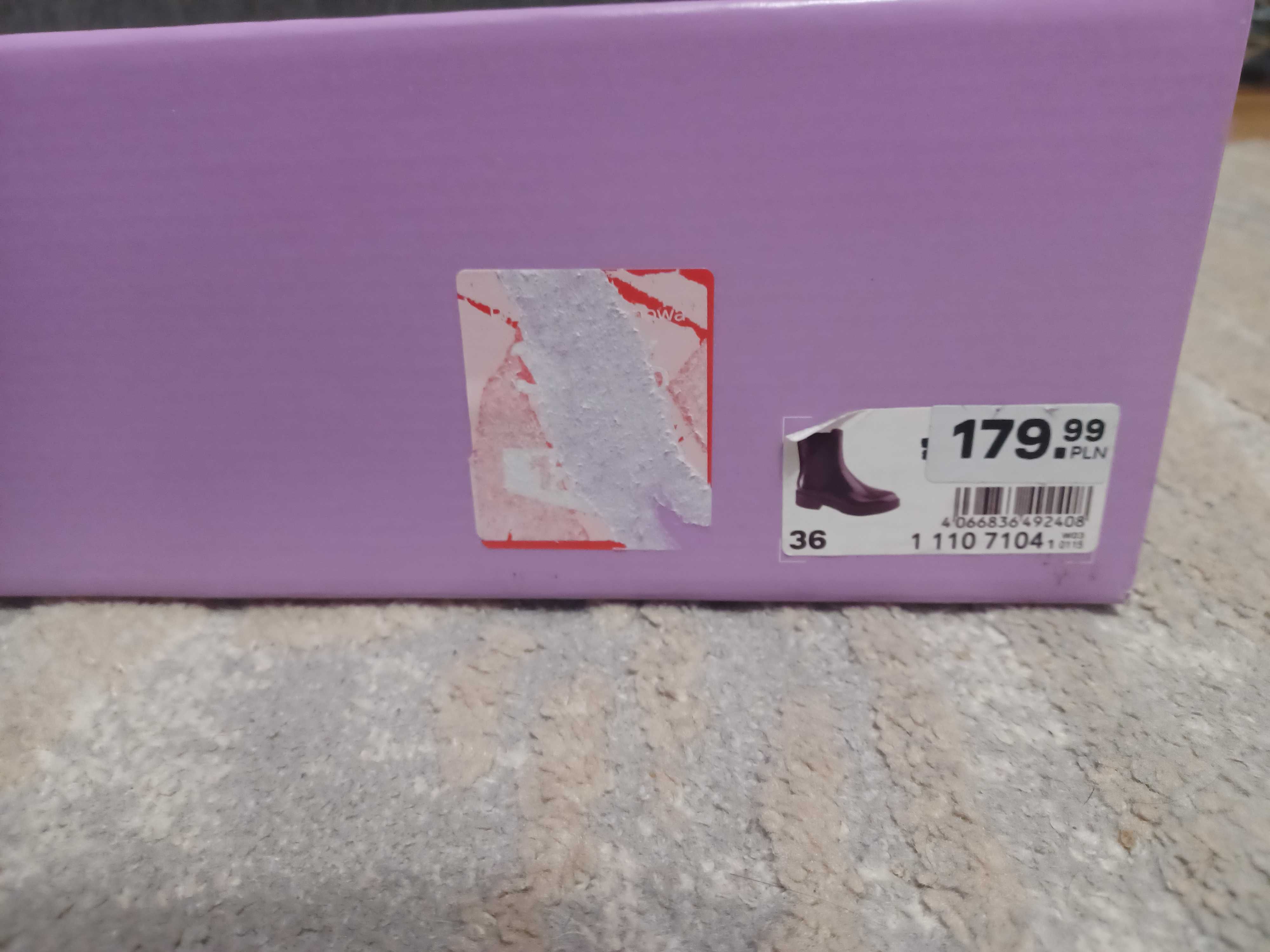 Botki, nowe, r.36, Deichmann