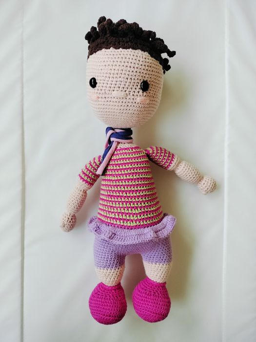 Boneca Amigurumi grande Nova! 45cm