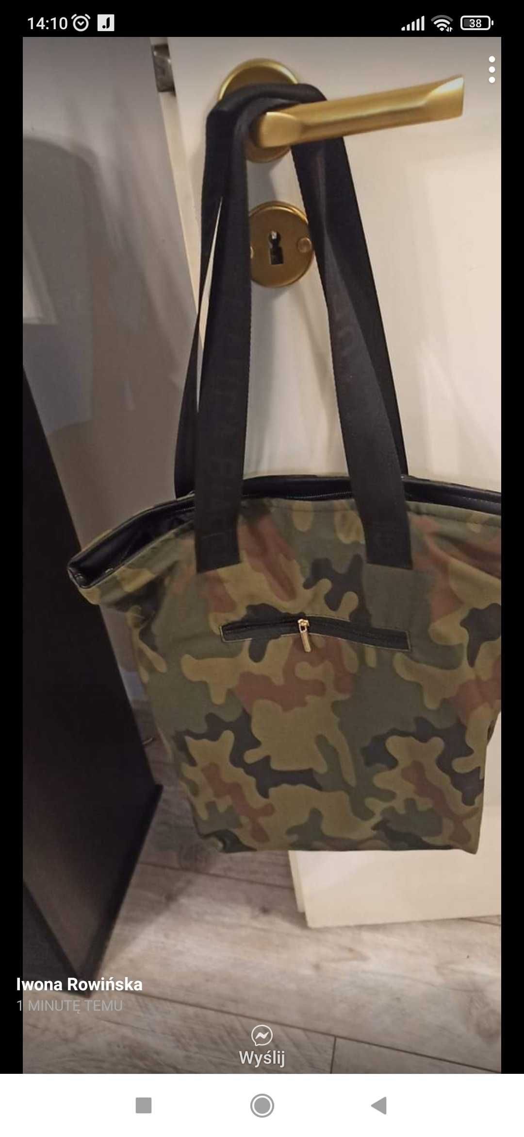 Nowa torba i torebko -plecak
