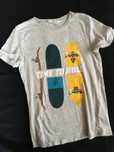 H&M, HM, 10-12 lat, t-shirt, deskorolka