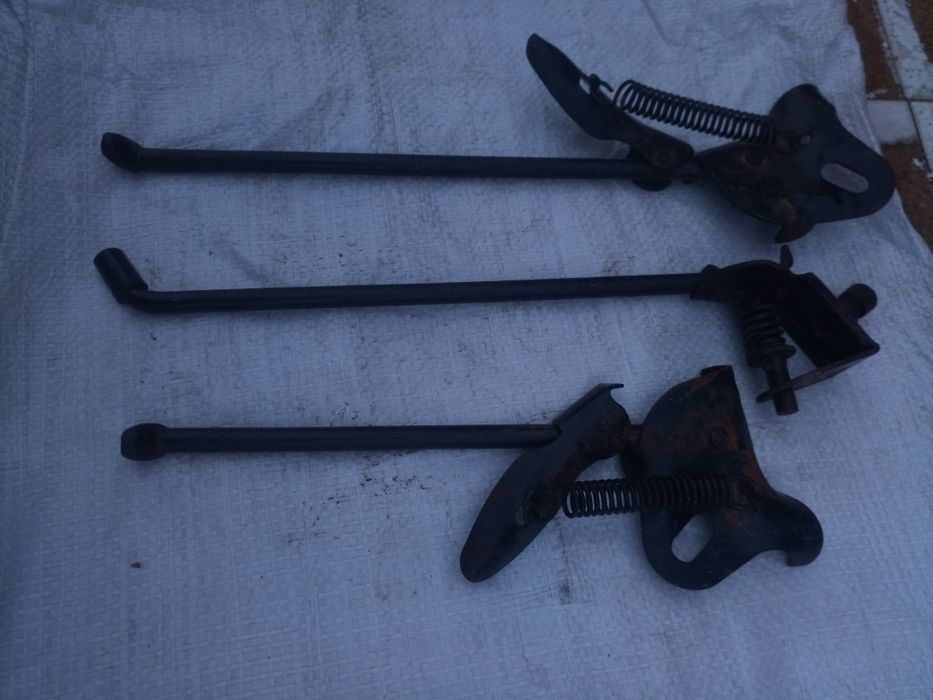 Подножки используют в основном на городских и комфортных велосипедах,