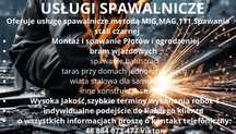 Usługi spawalnicze