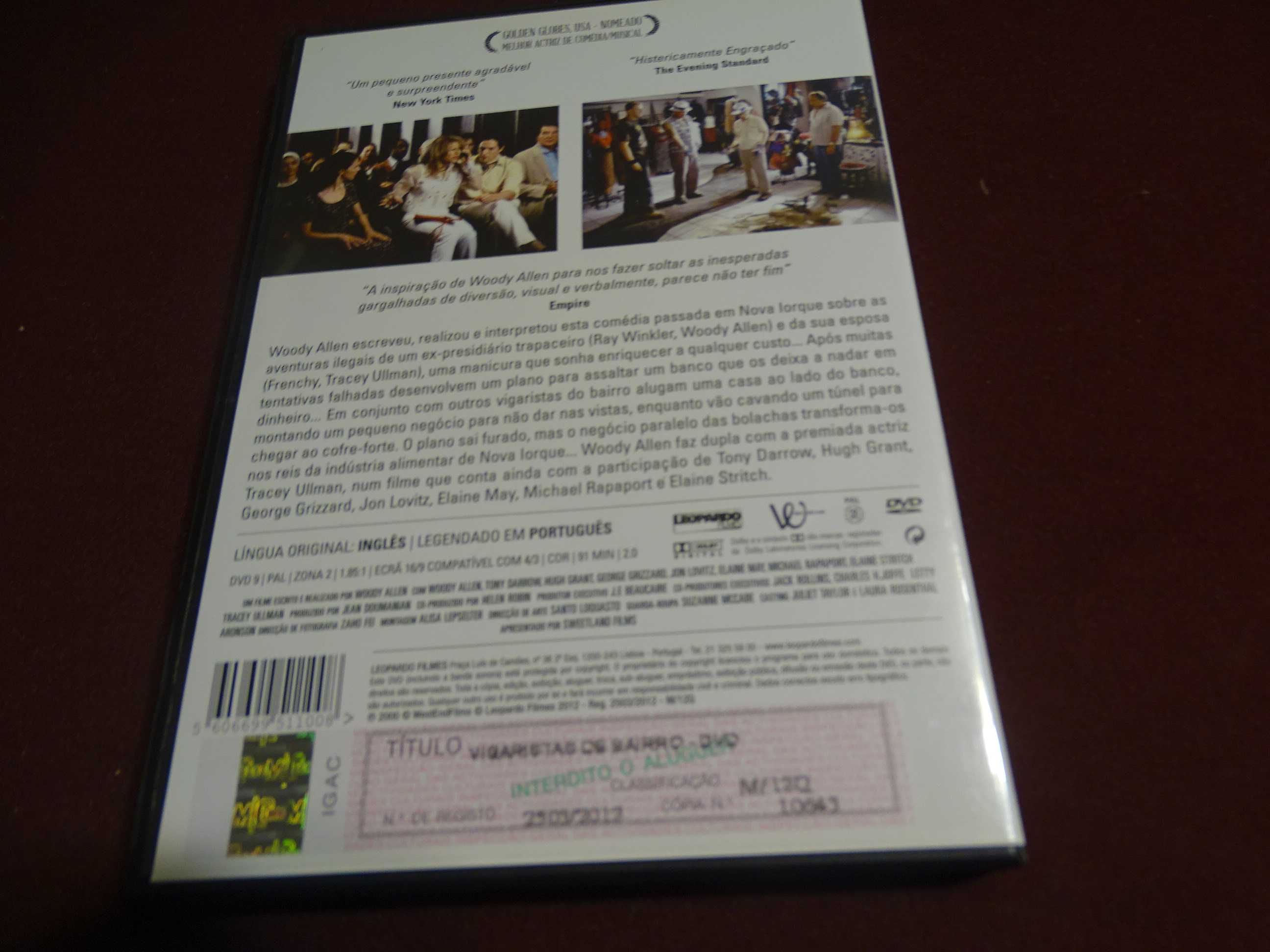 DVD-Vigaristas de bairro-Woody Allen