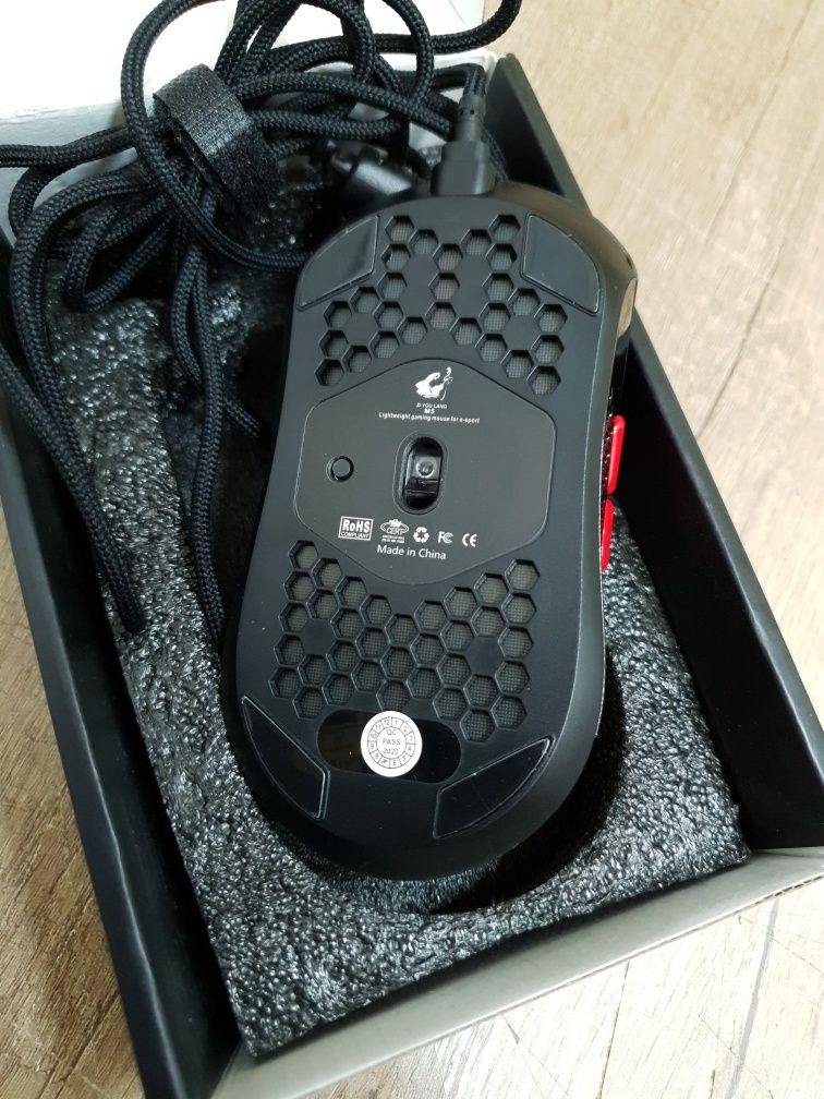 Nowa myszka optyczna kabel USB 1.7m e-sports Ziyou Lang M5 RGB