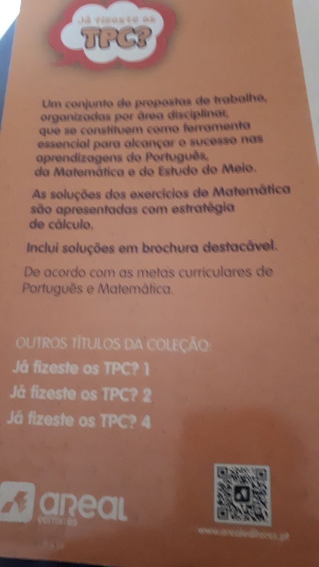 Livro já fizeste o tpc ?