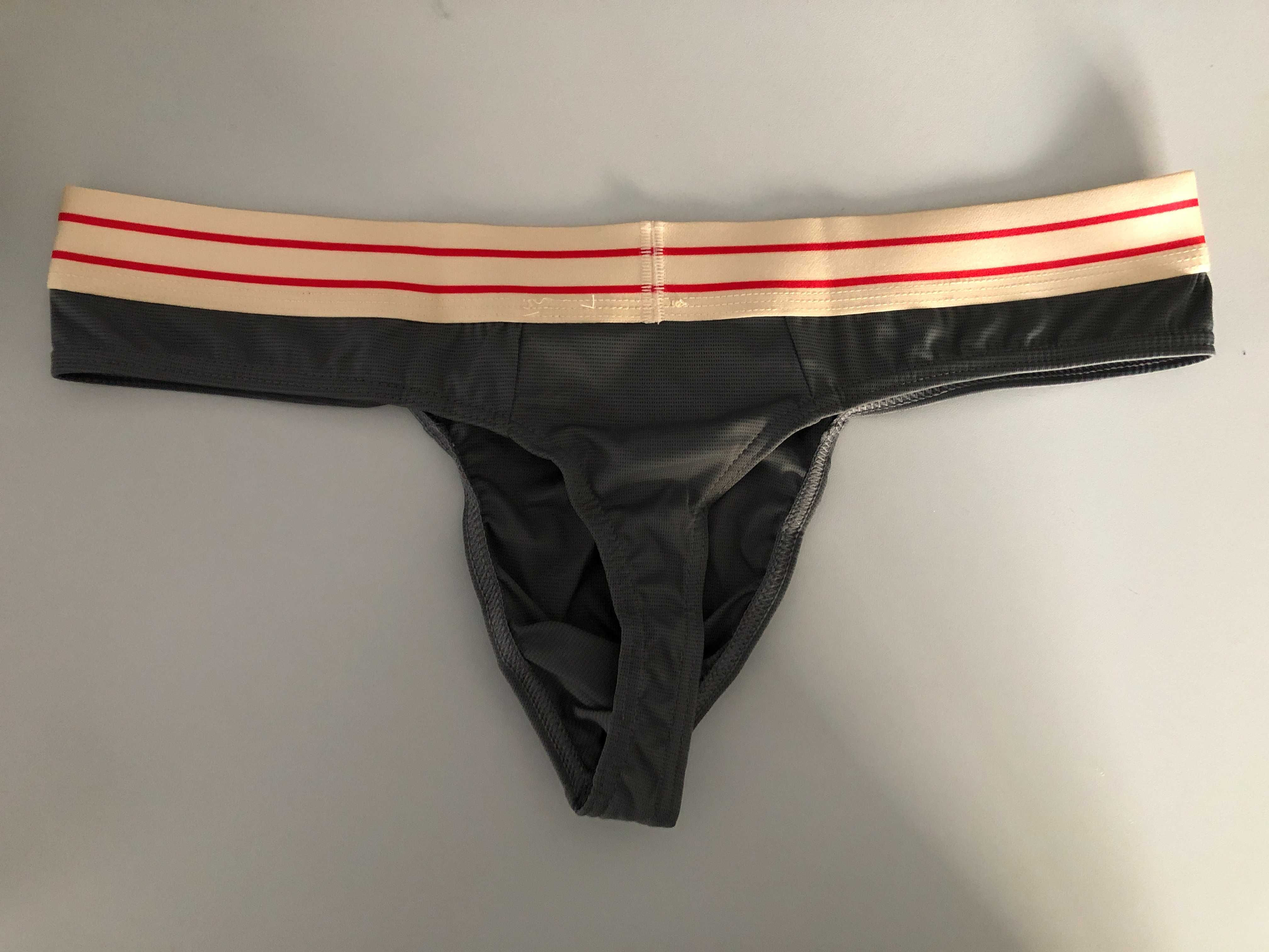 3 pack - męskie stringi rozmiar L